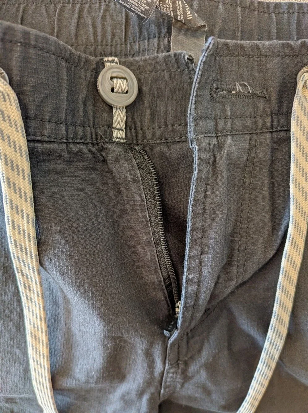 Vuori Women’s Ripstop Wide Leg Hiking Pant Dark Gray Gorpcore Outdoor Size S